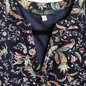 Urban Outfitters Rose&Olive floral print dress XS